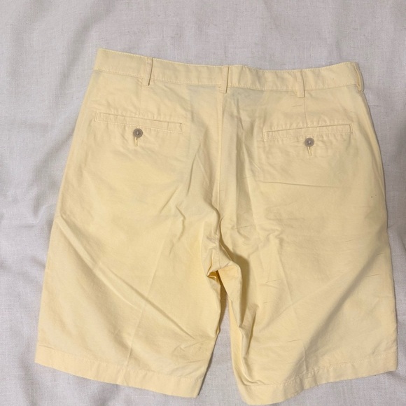 Men's Cream Shorts - Picture 2 of 3